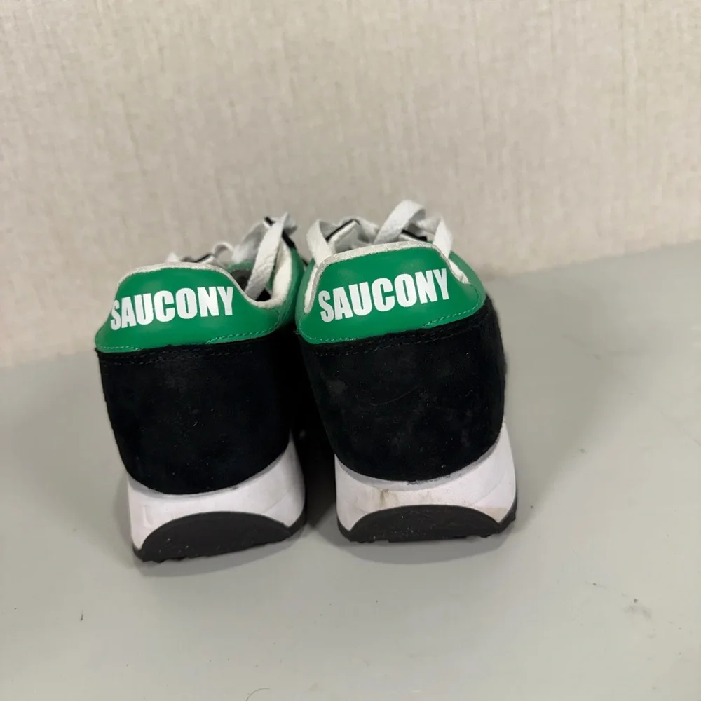 MENS SAUCONY Shoes‎ Size 5.5 Black And Green